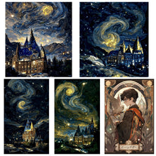 Lade das Bild in den Galerie-Viewer, Harry potter-The Starry Night -Diamond Painting- 30*50cm