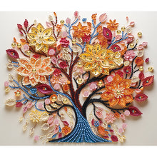 Lade das Bild in den Galerie-Viewer, Lebensbaum-Teil-Special Diamond Painting-35x30cm