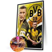 Lade das Bild in den Galerie-Viewer, BVB- Diamond Painting-40*60cm