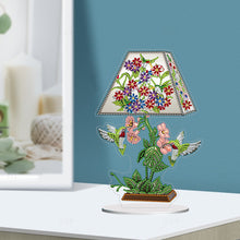 Lade das Bild in den Galerie-Viewer, Blumenadler-Kolibri einseitig gebohrt Acryl-Diamant-Desktop-Ornament