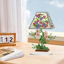 Lade das Bild in den Galerie-Viewer, Blumenadler-Kolibri einseitig gebohrt Acryl-Diamant-Desktop-Ornament
