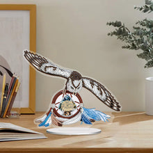 Lade das Bild in den Galerie-Viewer, Blumenadler-Kolibri einseitig gebohrt Acryl-Diamant-Desktop-Ornament