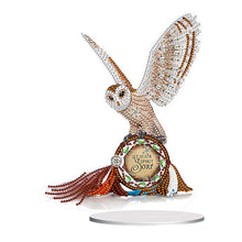 Lade das Bild in den Galerie-Viewer, Blumenadler-Kolibri einseitig gebohrt Acryl-Diamant-Desktop-Ornament