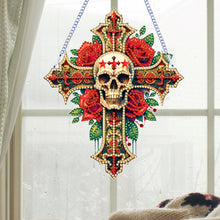 Lade das Bild in den Galerie-Viewer, Schmetterling-einseitig gebohrter Diamant-Anhänger