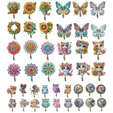 Lade das Bild in den Galerie-Viewer, 6Pcs/Set Animal-Diamond Art Craft Wandhaken