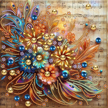 Lade das Bild in den Galerie-Viewer, Blumen-Teil-Special Diamond Painting-30x30cm