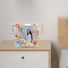Lade das Bild in den Galerie-Viewer, Blumen und Vögel-Diamant Fotorahmen