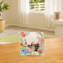 Lade das Bild in den Galerie-Viewer, Blumen und Vögel-Diamant Fotorahmen