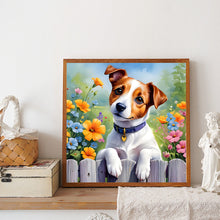 Lade das Bild in den Galerie-Viewer, Hund-Voll Round Diamond Painting-30x30cm