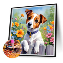 Lade das Bild in den Galerie-Viewer, Hund-Voll Round Diamond Painting-30x30cm