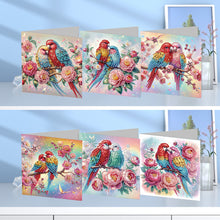 Lade das Bild in den Galerie-Viewer, 6/8/12Pcs/Set Weihnachts-Diamant-Grußkarten