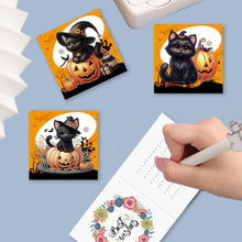 Lade das Bild in den Galerie-Viewer, 5/6Pcs/Set Halloween-Diamond Grußkarten