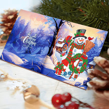 Lade das Bild in den Galerie-Viewer, 12Pcs/Set Weihnachts-Diamant-Grußkarten