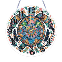 Lade das Bild in den Galerie-Viewer, Tier-Holz-Diamant-Uhr-Anhänger
