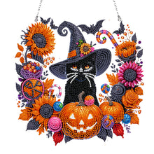 Lade das Bild in den Galerie-Viewer, Halloween-Acryl einseitiger Diamant-Anhänger