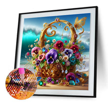 Lade das Bild in den Galerie-Viewer, Wunderschöne Blumenkörbe - Voll Diamond Painting-30x30cm