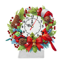 Lade das Bild in den Galerie-Viewer, Weihnachts-Acryl-Diamant-Uhr-Anhänger