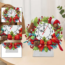 Lade das Bild in den Galerie-Viewer, Weihnachts-Acryl-Diamant-Uhr-Anhänger