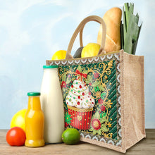 Lade das Bild in den Galerie-Viewer, Weihnachts-Diamant Malerei Tote Bag (Upgraded Waterproof)
