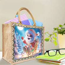 Lade das Bild in den Galerie-Viewer, Weihnachts-Diamant Malerei Tote Bag (Upgraded Waterproof)