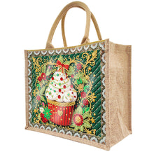 Lade das Bild in den Galerie-Viewer, Weihnachts-Diamant Malerei Tote Bag (Upgraded Waterproof)