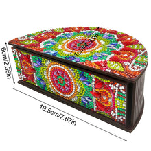 Lade das Bild in den Galerie-Viewer, Mandala-Diamant-Malerei Aufbewahrungsbox