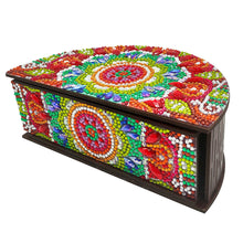 Lade das Bild in den Galerie-Viewer, Mandala-Diamant-Malerei Aufbewahrungsbox