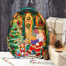 Lade das Bild in den Galerie-Viewer, Weihnachten-Dreidimensionale Kombinationsornamente Holzornamente