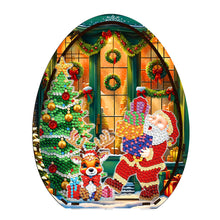 Lade das Bild in den Galerie-Viewer, Weihnachten-Dreidimensionale Kombinationsornamente Holzornamente