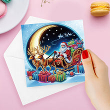 Lade das Bild in den Galerie-Viewer, 6Pcs/Set Weihnachten-Diamond Grußkarten