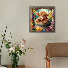 Lade das Bild in den Galerie-Viewer, Yak-Full Round Diamond Painting-30x30cm