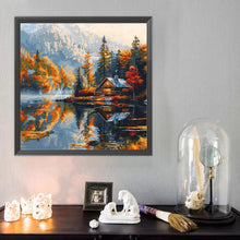 Lade das Bild in den Galerie-Viewer, Haus-Voll Round Diamond Painting-40x40cm