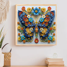 Lade das Bild in den Galerie-Viewer, Schmetterlingsblumen Special Diamond Painting-30x30cm