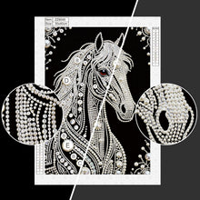 Lade das Bild in den Galerie-Viewer, Tiere Partial Pearl Painting Ohne Rahmen-30x40cm