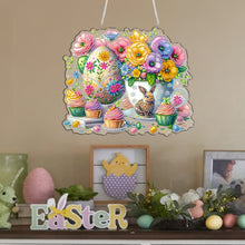 Lade das Bild in den Galerie-Viewer, Kobolde und Tulpen - Einseitig - Diamant-Anhänger