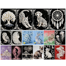 Lade das Bild in den Galerie-Viewer, Cat-Partial Special Diamond Painting-30x40cm