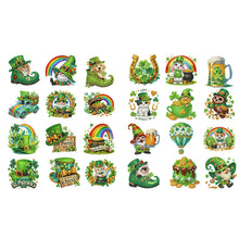 Lade das Bild in den Galerie-Viewer, 12 Stk./Set Happy St. Patrick's Day - Diamant Painting Kühlschrankmagnet