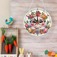 Lade das Bild in den Galerie-Viewer, Gelbes Küken - Acryl-Diamant-Uhr-Anhänger