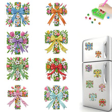 Lade das Bild in den Galerie-Viewer, 8 Stk./Set Osterblumen-Eier - Diamant Painting Kühlschrankmagnet