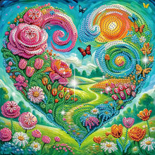 Lade das Bild in den Galerie-Viewer, Blumenstrauß aus Rosen- Special Diamond Painting-30x30cm