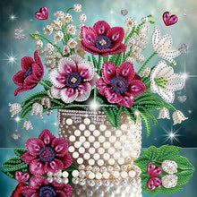 Lade das Bild in den Galerie-Viewer, Blumenstrauß aus Rosen- Special Diamond Painting-30x30cm
