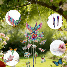 Lade das Bild in den Galerie-Viewer, Garten-Bienen - Sonnenfänger Fensterhänger Diamant-Windspiel