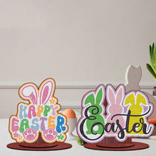 Lade das Bild in den Galerie-Viewer, 2 Stk./Set Ostern - Einseitig - Acryl-Diamant-Tischornament