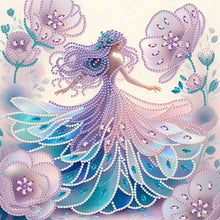Lade das Bild in den Galerie-Viewer, Elf Beauty-Partial Special Diamond Painting-30x30cm