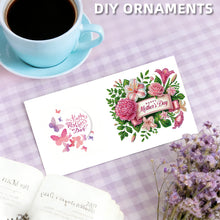 Lade das Bild in den Galerie-Viewer, 6 Stk./Set Muttertag Blumenkorb - Diamant-Grußkarten