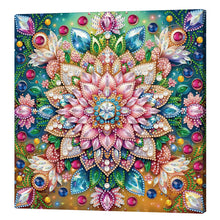 Lade das Bild in den Galerie-Viewer, Blume- Pearl Painting Kit mit Rahmen-25x25cm
