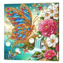 Lade das Bild in den Galerie-Viewer, Blume- Pearl Painting Kit mit Rahmen-25x25cm