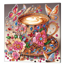 Lade das Bild in den Galerie-Viewer, Blume- Pearl Painting Kit mit Rahmen-25x25cm
