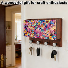 Lade das Bild in den Galerie-Viewer, Blumen und Vögel - Diamantkunst-Wandhaken