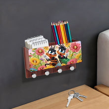 Lade das Bild in den Galerie-Viewer, Blumen und Vögel - Diamantkunst-Wandhaken